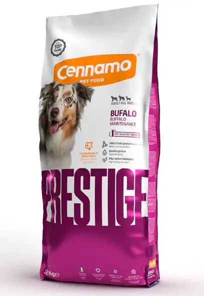 Корм монопротеиновый Cennamo Prestige ALL BREEDS BUFALO для взрослых собак всех пород (буйвол)