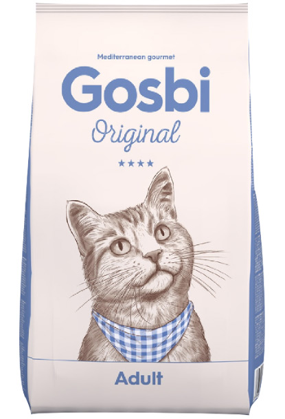 Сухой корм Gosbi Original Cat Adult для взрослых кошек (Курица, лосось, тунец) - 12 кг