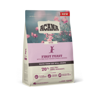 Корм низкозерновой Акана Фест Фист (ACANA FIRST FEAST) для котят