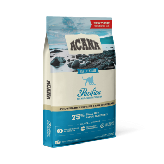 Корм беззерновой Акана Пацифика (ACANA PACIFICA) для котят и кошек всех пород с рыбой