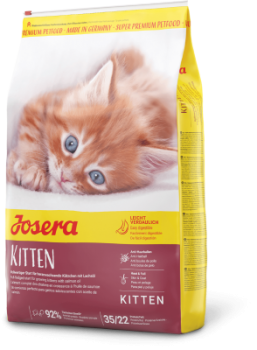 Корм Йозера Киттен для котят, кормящих и беременных кошек Josera Kitten 35/22, 10 кг.