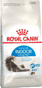 Корм Роял Канин для длиношерстных домашних кошек (Royal Canin Indoor Long Hair)