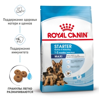 Корм для собак Royal Canin Maxi Starter (для щенков крупных пород до 2 месяцев)