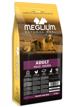 Корм для взрослых собак всех пород Меглиум Эдалт Чикен (Meglium Adult Chicken), курица
