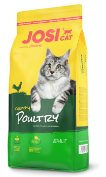 Корм Йозера Чикен для кошек с мясом домашней птицы JosiCat Crunchy Chicken (Adult 28/9), 18 кг.