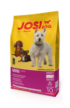 Корм ЙозиДог Мини (JosiDog Mini) полнорационный для взрослых собак мелких пород (Adult Mini 26/11), 10 кг.