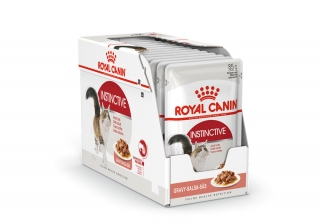 Корм для кошек Роял Канин Инстинктив кусочки в соусе (Royal Canin Instinctive in Gravy), 14*85 гр