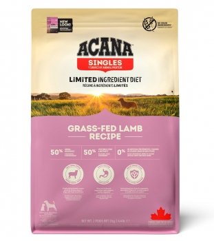 Корм беззерновой Акана Ягненок (ACANA Grass-fed Lamb) для собак с ягненком