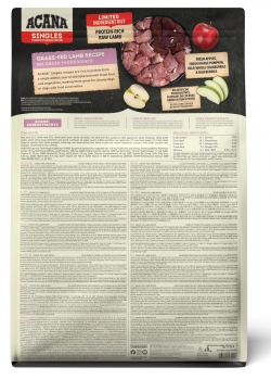 Корм беззерновой Акана Ягненок (ACANA Grass-fed Lamb) для собак с ягненком