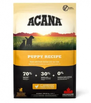Корм беззерновой Акана Паппи и Юниор (ACANA PUPPY & JUNIOR) для щенков средних пород