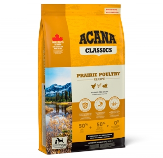 Корм низкозерновой Акана Прерия Поултри (Acana Prairie Poultry) для взрослых собак всех пород