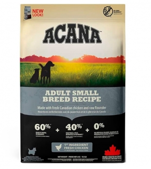 Корм беззерновой Акана Эдалт Смол брид (ACANA ADULT SMALL BREED) для взрослых собак мелких пород