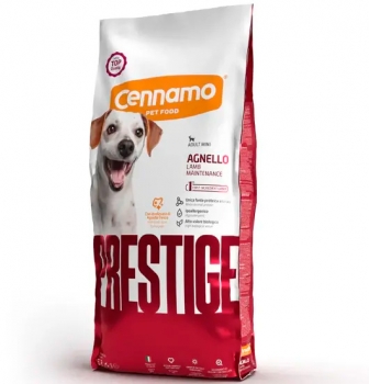 Корм монопротеиновый Cennamo Prestige Adult MINI AGNELLO для взрослых собак мелких пород (ягненок)