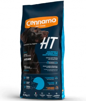 Корм Cennamo HT Adult All Breeds OCEAN для взрослых собак всех пород (лосось, сельдь, бурый рис)