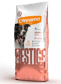 Корм монопротеиновый Cennamo Prestige Adult MEDIUM SALMON для взрослых собак средних пород (лосось)