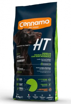 Корм Cennamo HT Adult All Breeds FOREST для взрослых собак всех пород (ягненок, свинина, буйвол, бурый рис)