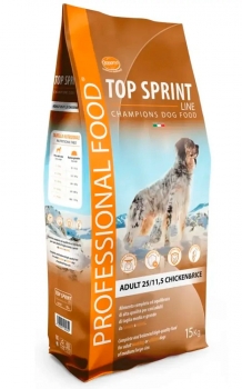 Корм Cennamo Top Sprint Adult Dog CHICKEN & RICE (25/11,5) для взрослых собак всех пород (курица и рис)