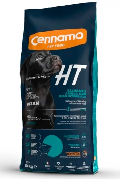 Корм Cennamo HT PUPPY All Breeds OCEAN для щенков всех пород (лосось, сельдь, бурый рис)