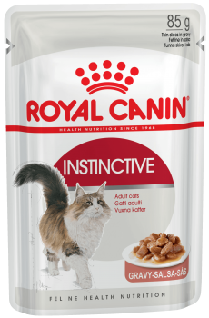 Корм для кошек Роял Канин Инстинктив кусочки в соусе (Royal Canin Instinctive in Gravy), 14*85 гр