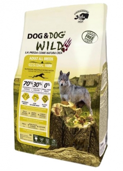Сухой корм Dog&Dog Wild Regional Farm Adult All Breeds для взрослых собак всех пород (Курица, утка, кролик)