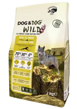 Сухой корм DogDog Wild Natural Instinct Puppy All Breeds для щенков  всех пород  (Свинина, утка, лосось)