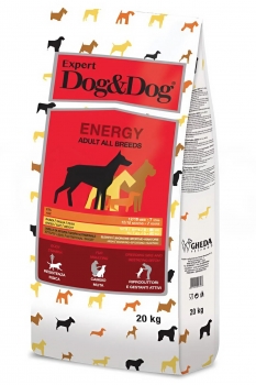 Сухой корм Dog&Dog Expert Energy Adult All Breeds для взрослых собак всех пород с интенсивной физической нагрузкой