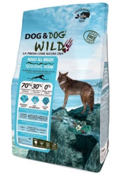 Сухой корм Dog&Dog Wild Regional Ocean Adult All Breeds для взрослых собак всех пород (Океаническая рыба, лосось)