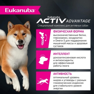 Сухой корм Eukanuba Adult Small & Medium Breed Lamb для собак собак мелких и средних пород старше 1 года  (Ягненок)