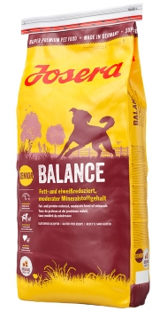 Корм Йозера Баланс для стареющих и менее активных собак Balance (Senior Medium/Maxi 20/8), 15 кг.