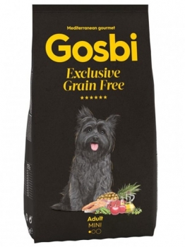 Беззерновой корм Gosbi Exclusive GF Adult Salmon Lamb Mini для взрослых собак мелких пород (Лосось и ягненок) - 7 кг
