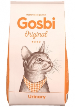 Сухой корм Gosbi Original Urinary Cat для профилактики заболеваний мочевыводящих путей у взрослых кошек (Курица, лосось, тунец) - 7 кг