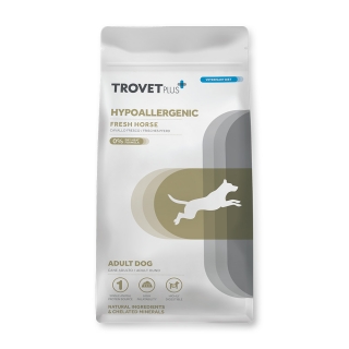Гипоаллергенный корм Trovet Plus Adult Dog Hypoallergenic Fresh Horse для взрослых собак с пищевой гиперчувствительностью (свежая конина)