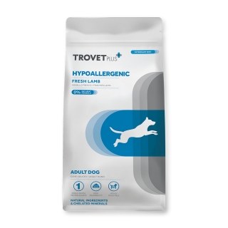 Гипоаллергенный корм Trovet Plus Adult Dog Hypoallergenic Fresh Lamb для взрослых собак с пищевой гиперчувствительностью (свежий ягнёнок)