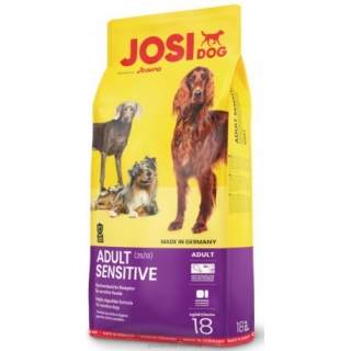 Корм ЙозиДог Сенсетив (JosiDog Sensitive) легкоусвояемый сухой корм для собак с чувствительным пищеварением (Adult Sensitive 25/13), 15 кг.