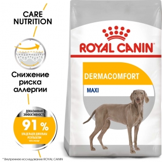 Корм для собак Royal Canin Maxi Dermacomfort (для собак крупных пород с чувствительной кожей)