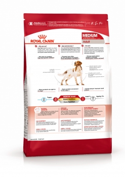 Корм для собак Royal Canin Medium Adult (Медиум Эдалт для собак средних пород от 1 до 7 лет)