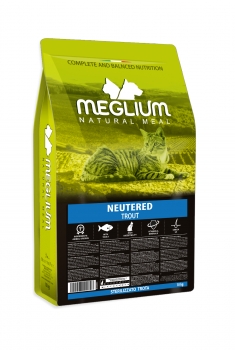 Корм Меглиум для стерилизованных кошек с форелью (Meglium Cat Neutered Trout)