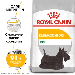 Корм для собак Royal Canin Mini Dermacomfort (для взрослых собак чувствительной кожей)