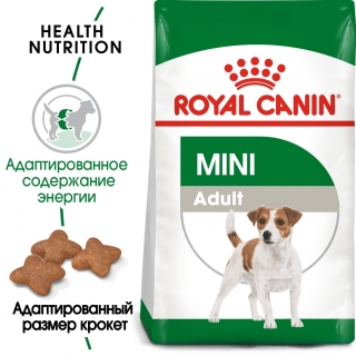 Корм для собак Royal Canin Mini Adult (для взрослых собак от 10 месяцев до 8 лет)