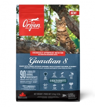 Корм беззерновой Ориджен Гуардиан 8 (ORIJEN Guardian 8) для взослых кошек