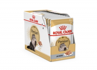Влажный корм Роял Канин для кошек персидской породы паштет (Royal Canin Persian), 12*85 г.