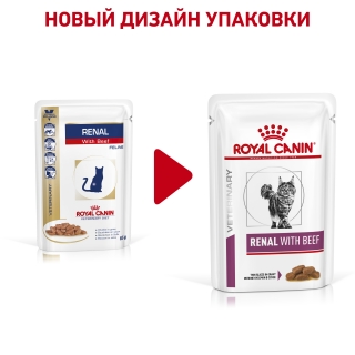 Корм для кошек Royal Canin Renal Beef (с говядиной)