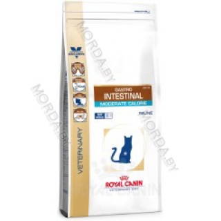 Корм для кошек Royal Canin Gastro Intestinal Moderate Calorie (нарушения пищеварения, низкокалорийный)