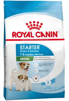 Корм для щенков Royal Canin Mini Starter (для щенков до 2 месяцев)