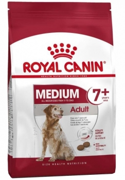 Корм для собак Royal Canin Medium Adult 7+ (для собак средних пород от 7 лет)