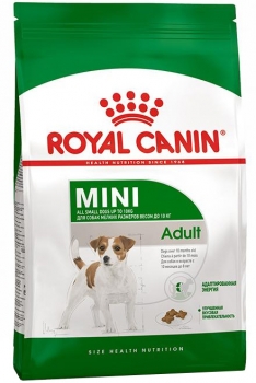Корм для собак Royal Canin Mini Adult (для взрослых собак от 10 месяцев до 8 лет)