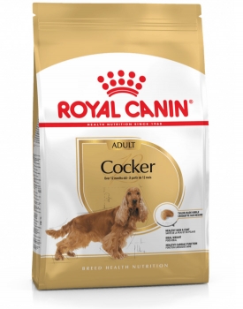Корм для собак Royal Canin Cocker Adult (Роял канин для кокер-спаниеля, взрослые)
