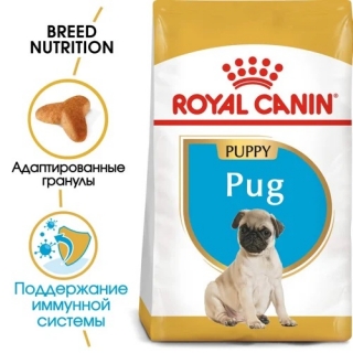 Корм для собак Royal Canin Pug Puppy (Роял Канин для мопса, щенки до 10 мес.)