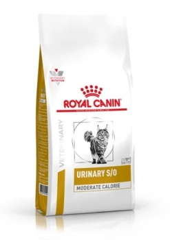 Корм для кошек Royal Canin Urinary S/O Moderate Calorie (лечение и профилактика мочекаменной болезни, низкокалорийный