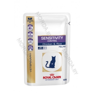 Корм для кошек Royal Canin Sensitivity Control (курица и рис), 14*85 гр